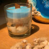 Beach-Themed Glass Jar Candle – Ocean Waves Scent, Coastal Vibes (1)