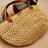 Bohemian Crochet Raffia Tote – A Natural Everyday Companion (1)