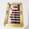 Brass Chortkeh – Traditional Persian Abacus for Counting & Calculation