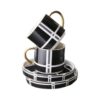 Ceramic Tea Sets for Elegant Tea Time 12 Pcs Include Saucers (3)
