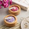 Chamomile Wooden Jar Candle - Clean Burn & Long-Lasting & Stylish (3)