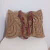 Elegant Handwoven Raffia Handbag – Crafted with Soft Paper Yarn (1)