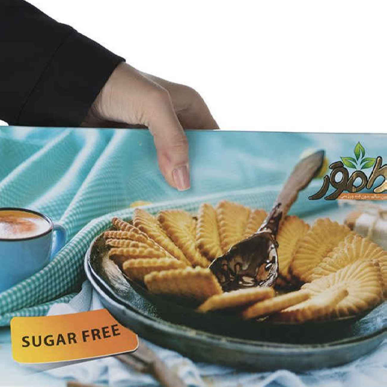 بیسکویت وانیلی بدون شکر کامور – ۳۶۰ گرم