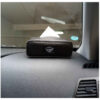 Leather Car Tissue Holder - Convenient Design for Back Seat & Dashboard (4)