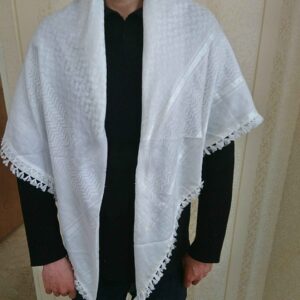 پنبه لوکس عمانی شمغ – نرم، تنفس‌پذیر و شیک، مناسب برای پوشش سر