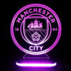 Manchester City Team Logo Design Night Light (1)