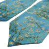 Men's Ascot Tie Elegant Floral Pattern Neck Scarf for Formal & Casual Wear (3)