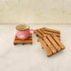 Mini Pallet Coaster – Suitable for Desks, Kitchens or Cafés (Pack of 6) 6