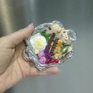 مگنت یخچالی ظرف کباب مینیاتوری – مناسب برای دوستداران دکوراسیون فرهنگی (4 عدد)