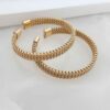 Minimalist Woven Cuff Bracelet for Women – Dainty, Adjustable & Elegant (3)