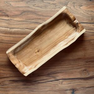 سینی چوبی روستیک چند منظوره مناسب برای فضاهای خانگی و اداری