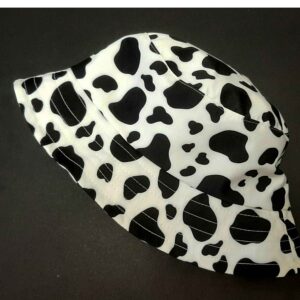کلاه سطلی طرح گاو برای فضای باز – مناسب برای ایجاد جلوه‌ای شیک در هر رویدادی