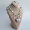 Silver Stainless Steel Choker Necklace with Pearls & Crystals – Non-Tarnish & Hypoallergenic (2)