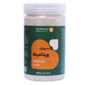 سویق غنی‌شده با ویتامین – ترکیبی از غلات کامل و ویتامین‌های ضروری – ۳۰۰ گرم (۲ عدد)