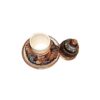 16-Piece Copper Samovar Set with Mina-Kari Enamel Design (2)