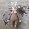 Adorable Knitted Deer Doll – Perfect Gift and Cozy Decorative Accent (1)