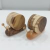 Artistic Coaster Set with the Snail Design (4)