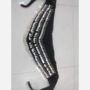 روسری سکه‌ای رقص شکم – پوشش براق باسن برای اجراکنندگان و لباس‌ها
