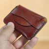 Compact Leather Card Holder Wallet – Sleek, Stylish & Secure (1)