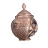 Copper Sugar Bowl - Human Face Unique Design (1)