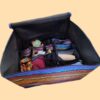Cultural Charm Jajim Fabric Clothing Box (1)