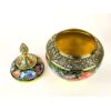 Enamel Candy Bowl – Flower and Bird Model (2)