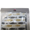 Fish Print Teapot Cover – Suitable for Afternoon Tea & Everyday Use (3)