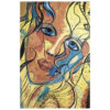 Hand-Painted Cubist Acrylic Canvas – Suitable for Home or Office Walls