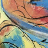 Hand-Painted Cubist Acrylic Canvas – Suitable for Home or Office Walls2