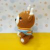 Handcrafted Knitted Deer Doll – Soft and Charming Handmade Toy (2)