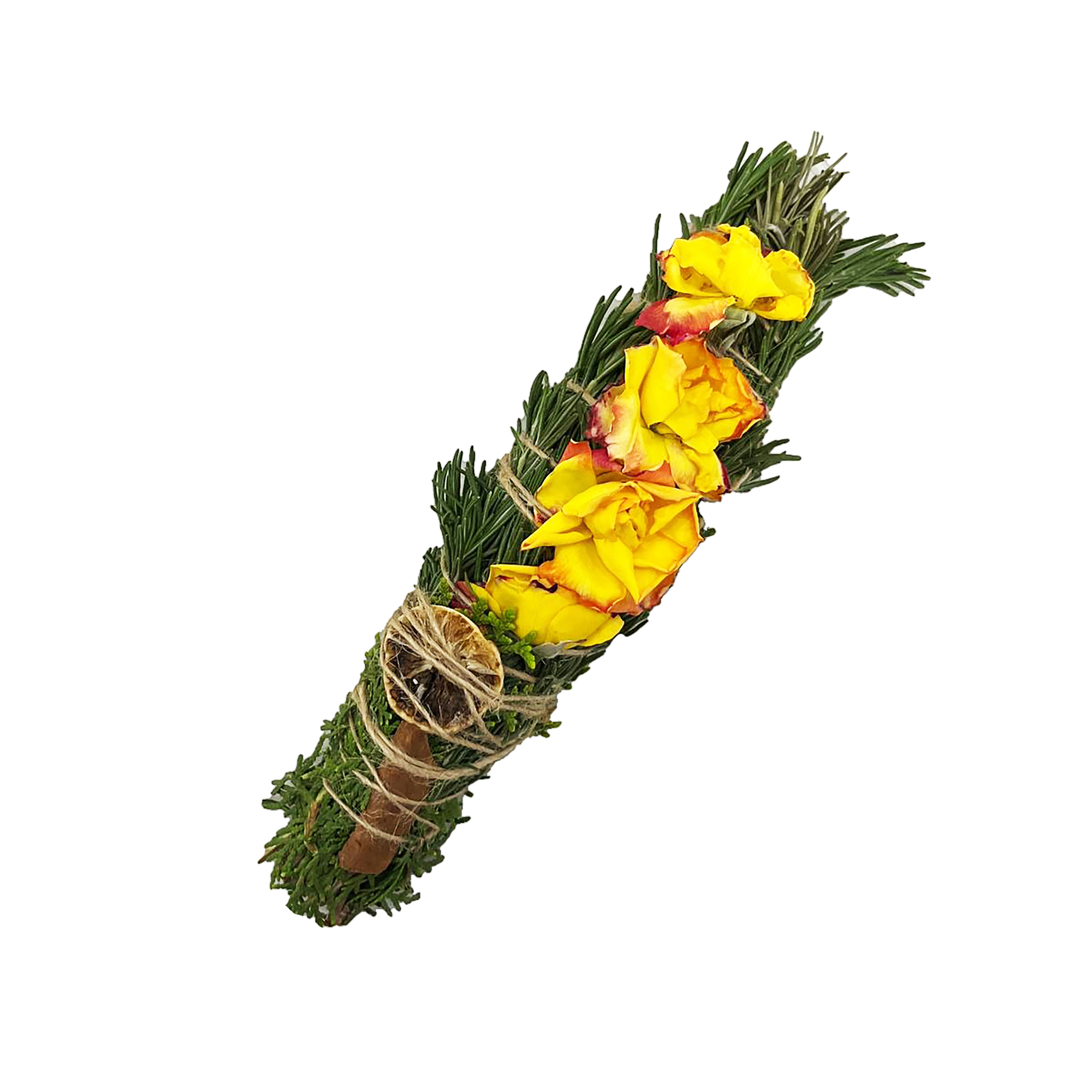 لکه دست‌ساز رزماری و گل رز – مناسب برای فضاهای آرام (بسته ۳ عددی)