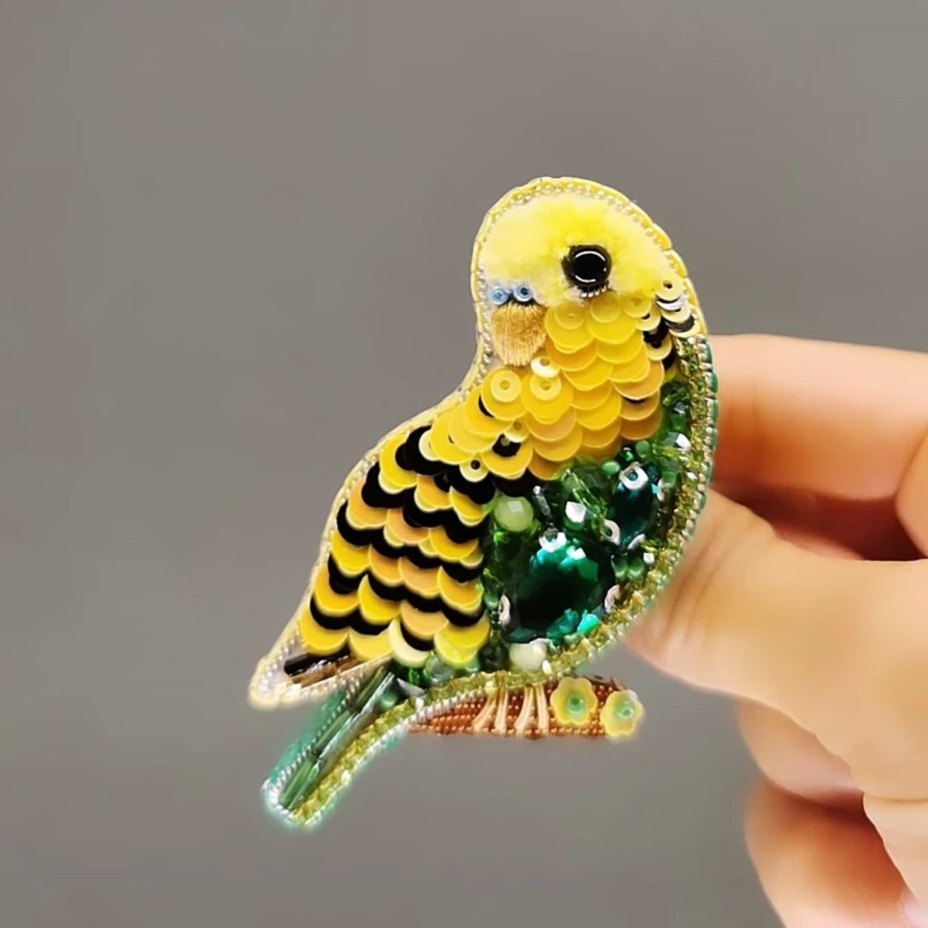 سنجاق سینه LoveBirds – الهام گرفته از طبیعت