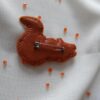 Majestic Beaded Fox Brooch – Regal and Eye-catching (3)