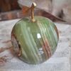 Marble Stone Desk Clock - Apple Shape (2)