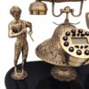 Old-World Charm Classic Brass Telephone for a Touch of History Musician Model (3)