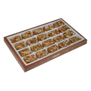 زعفران سوهان عسلی شیرین گز 400 گرم (2 برابر)