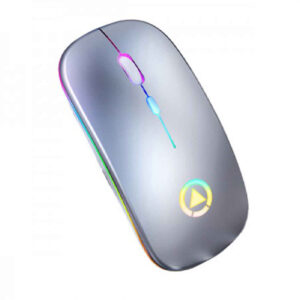 ماوس بی‌سیم مخصوص بازی لاجیتک – ۴ دکمه، نورپردازی RGB، کلیک‌های بی‌صدا، دانگل USB، حسگر نوری