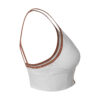 Women’s Workout Bra and Panty Set – Model 36048 in White (2)