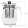 Yujishang Tea Infuser Teapot 900 ml Capacity (4)