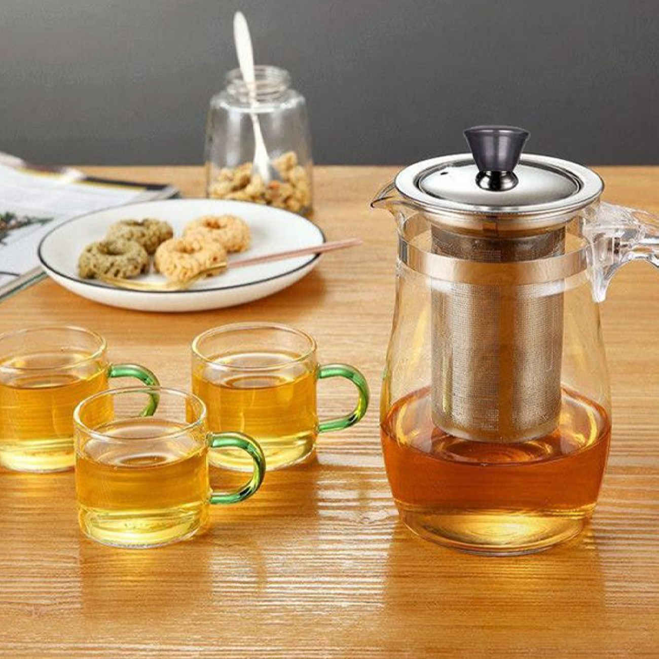 قوری دم کننده چای یوجیشانگ با ظرفیت ۹۰۰ میلی لیتر