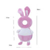 Baby Head Protector Pillow – Soft & Anti-Fall with Cute Rabbit Design for Extra Comfort (2)
