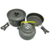 Camping Cookware Set – Lightweight, Non-Stick, Compact for Outdoor Cooking (6)