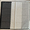 Elegant Black & White Mini Scarf – A Timeless Fashion Accessory (4)
