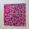 Leopard Print Mini Scarf – Pink, Blue & White – Design for Stylish Looks (4)