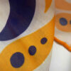Navy Blue Scarf With Gorgeous Floral Design -Timeless Style for Every Season (1)