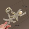 Stylish Hair Claws for Every Occasion,Chic and Secure - Starfish Model (3)