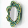 Traditional Ceramic Mirror Key Rack – Decorative & Functional Entryway Piece (1)